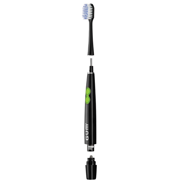 Gum Sonic Daily tandbørste m/batteri, sort