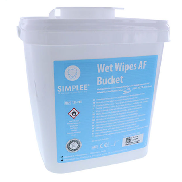 Simplee Wipes AF des.servietter, refill, 2 x 150 stk.