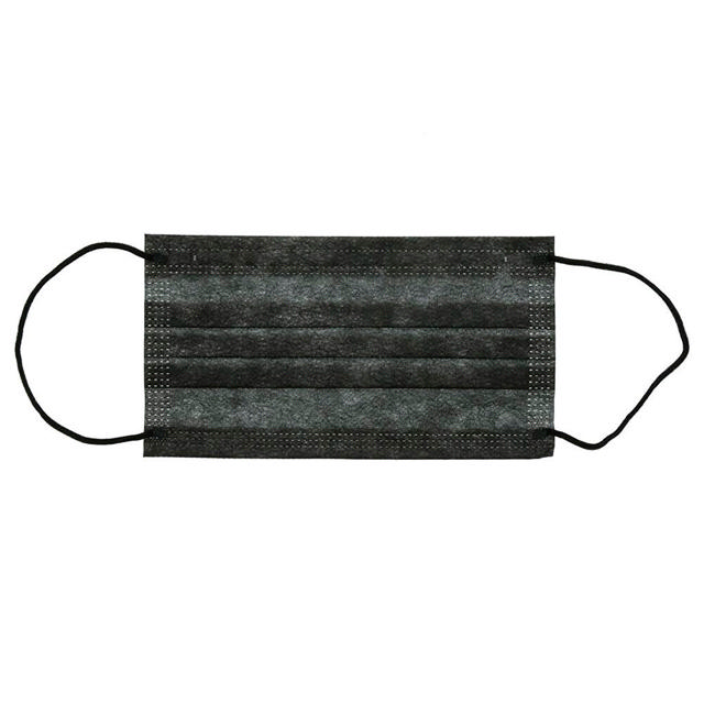 Simplee mundbind type IIR m/elastik, sort, 50 stk