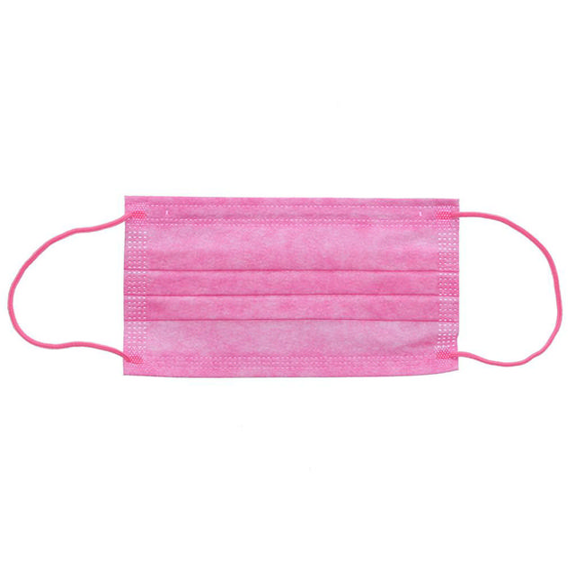 Simplee mundbind type IIR m/elastik, pink, 50 stk