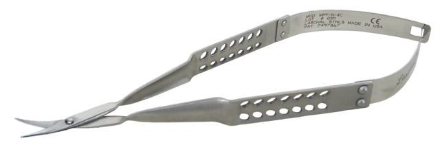 Laschal Mikro-kirurgisk Supersaks, buet, 1 stk.