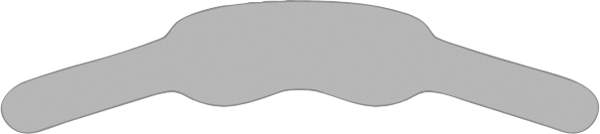 Hawe matricer 0,03mm nr. 5/408, 30 stk. molar 2 buer