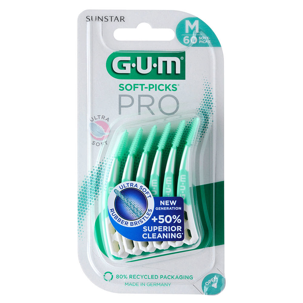 GUM Soft-Picks PRO, Regular, 60 stk.
