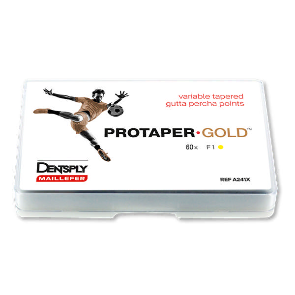 ProTaper GOLD Conform Fit g.p.points F1, 60 stk.
