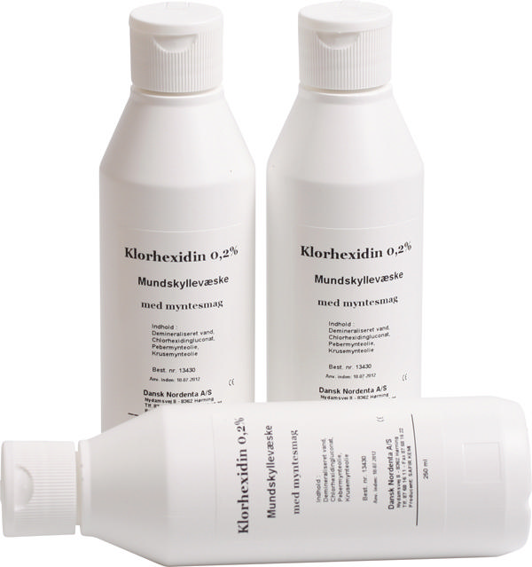 Nordenta klorhexidin 0,2% mint, 15 x 250 ml