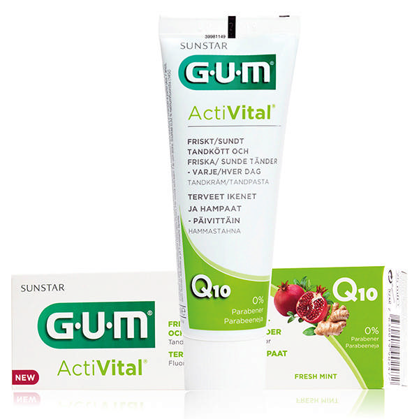 GUM Activital tandpasta, 12 x 75 ml