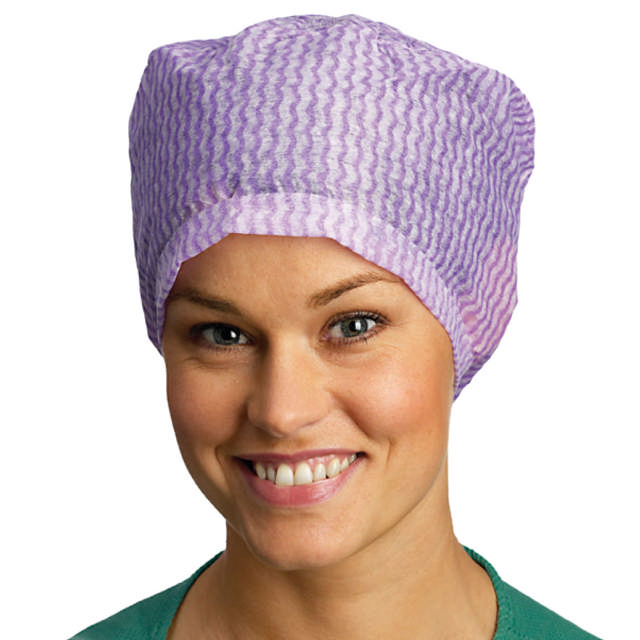 Mølnlycke huer Kosack lilla, 120 stk.