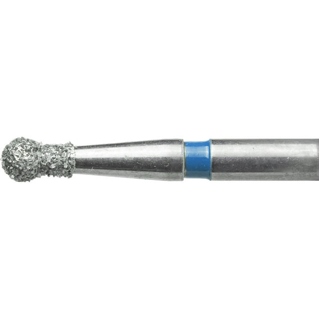 Edelingh diamant rund m/krave FG 002/010 M, blå, 5 stk.