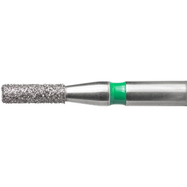 Edelingh diamant cylinder FG 108/010 C, grøn, 5 stk.