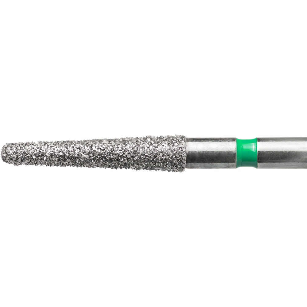 Edelingh diamant konisk FG 198/023 C, grøn, 5 stk.