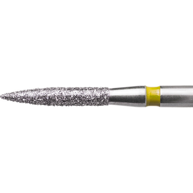 Edelingh diamant flamme FG 249/012 XF, gul, 5 stk.