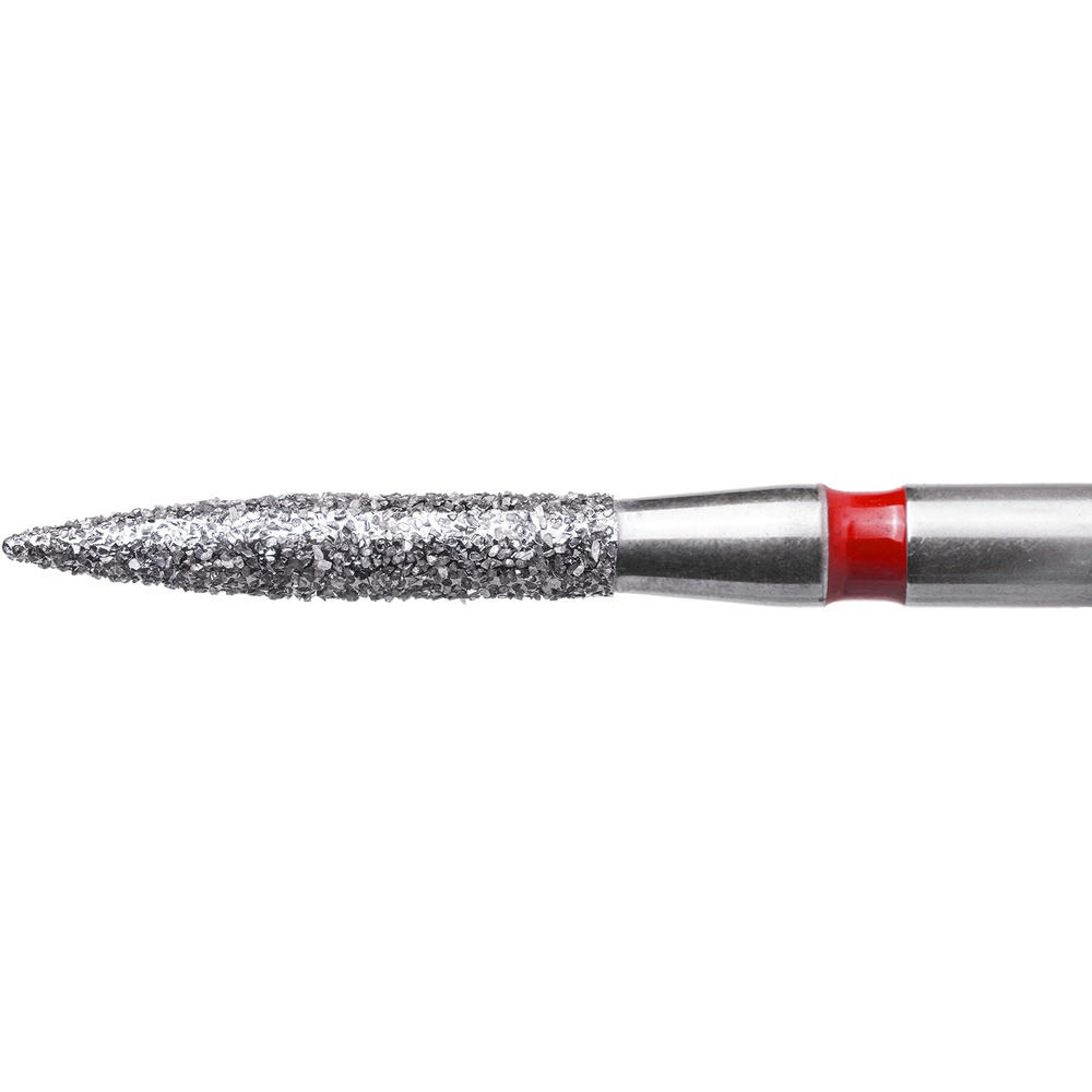 Edelingh diamant flamme FG 249/012 F, rød, 5 stk.