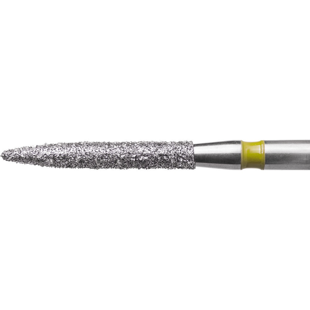 Edelingh diamant flamme FG 250/012 XF, gul, 5 stk.