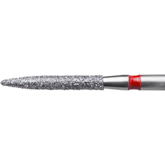 Edelingh diamant flamme RA 250/016 F, rød, 5 stk.
