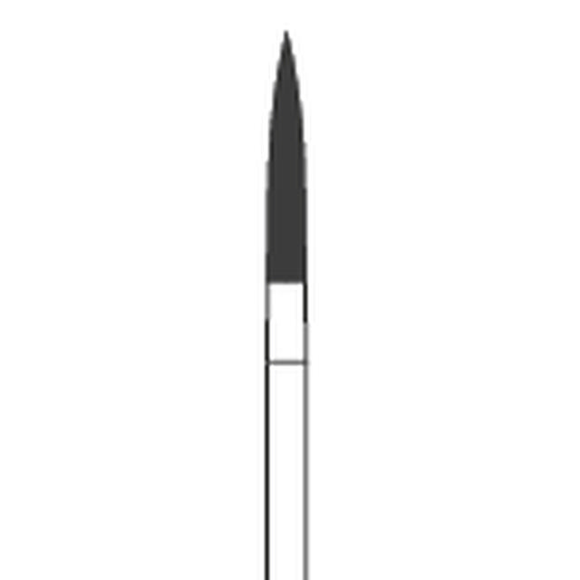 Edelingh diamant flamme RA 250/016 F, rød, 5 stk.