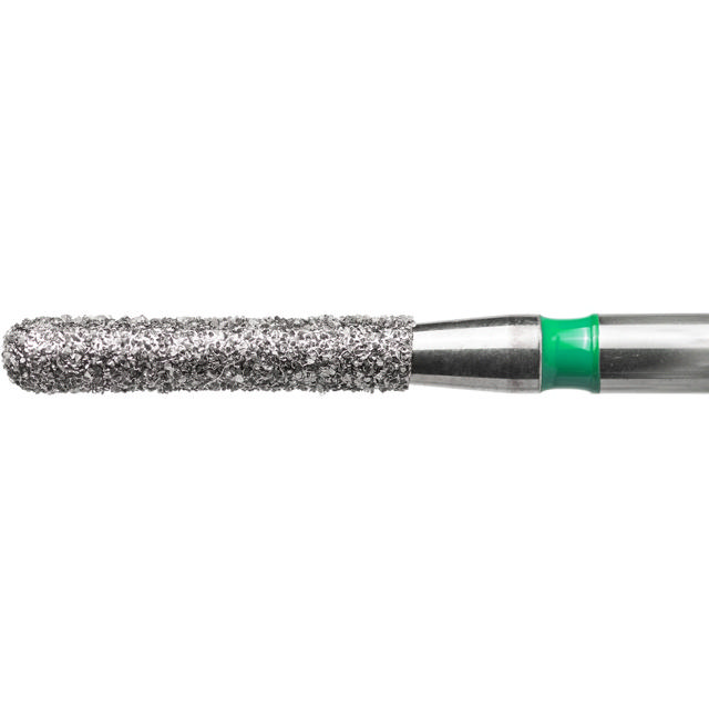 Edelingh diamant cylinder FG 141/014 C, grøn, 5 stk.