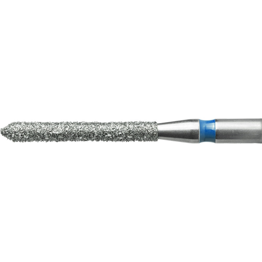Edelingh diamant cylinder m/spids FG 131/012 M, blå, 5 stk.