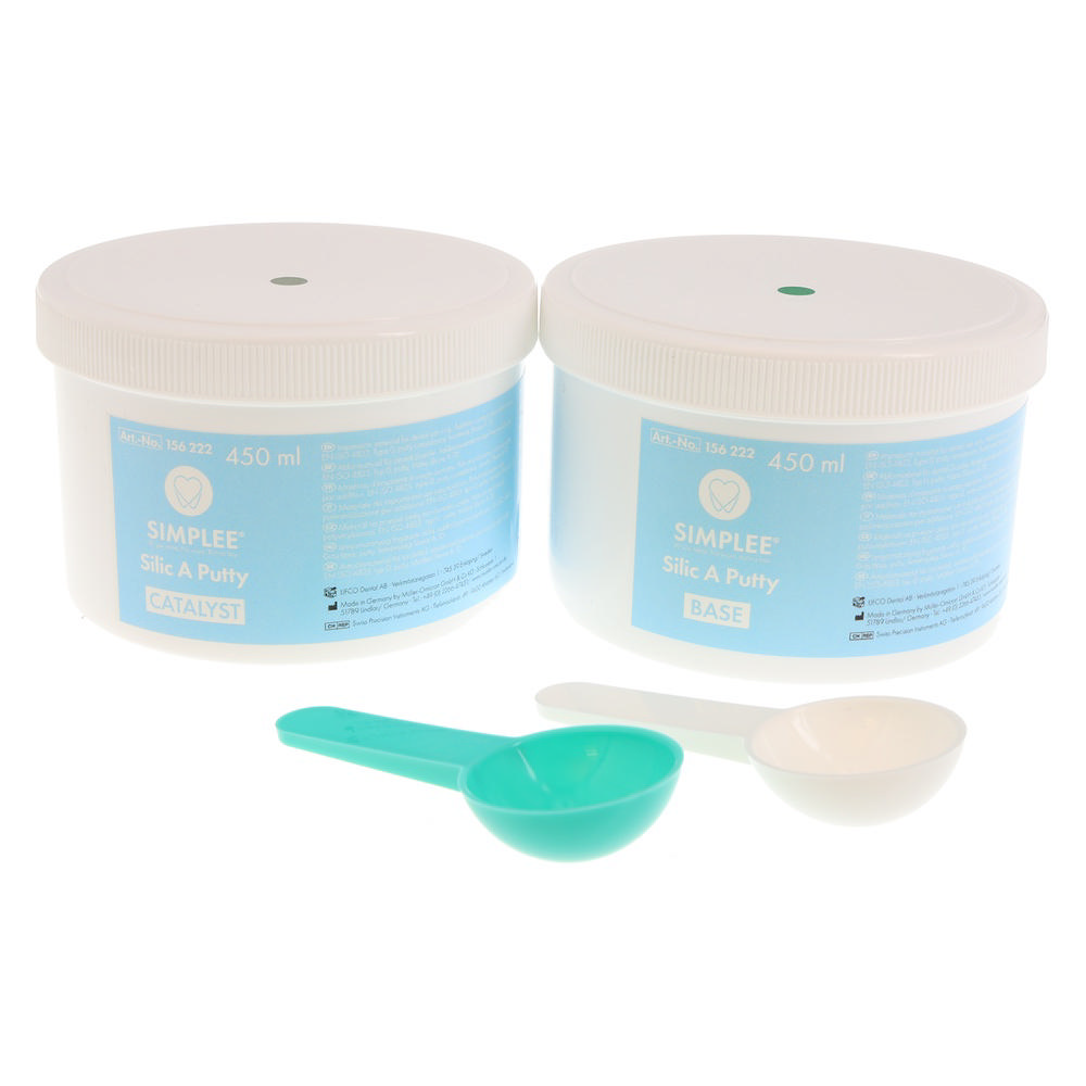 Simplee Silic A putty, 2 x 450 ml.