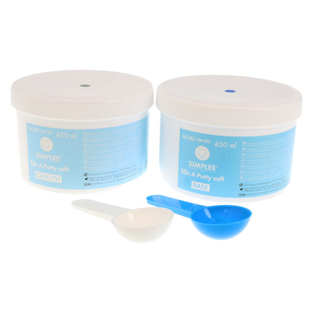 Simplee Silic A putty soft, 2 x 450 ml.