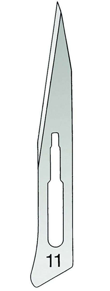 GIMA skalpelblade sterile nr. 11, 100 stk.