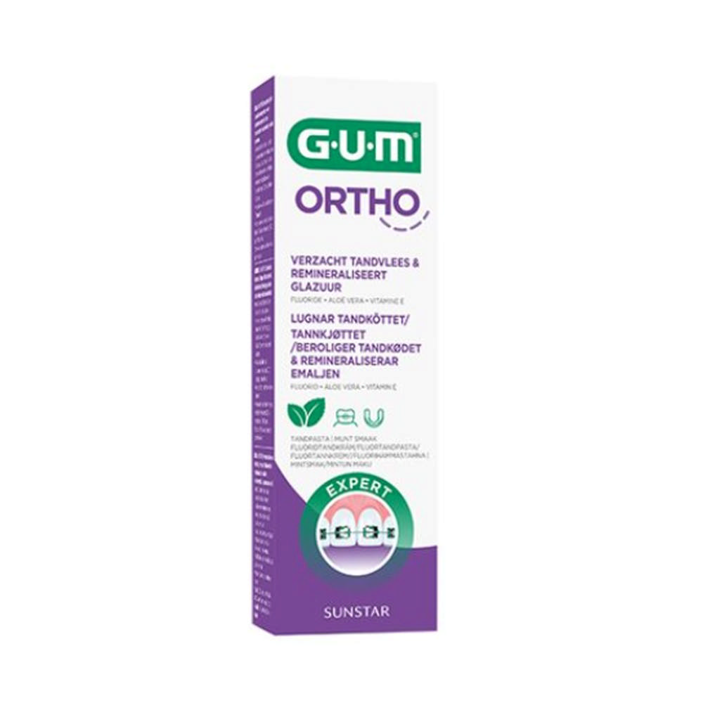 Gum Ortho tandpasta,12 x 75 ml
