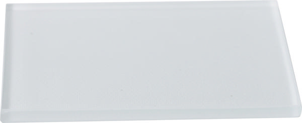 Glasplade 95 x 70 x 5 mm, stk.