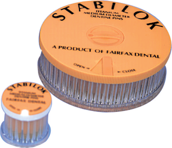 Stabilok parapulpale stifter 0,76 mm orange, 100 stk.