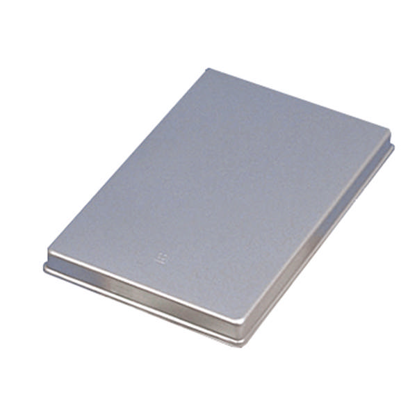 Låg til aluminiumsbakke