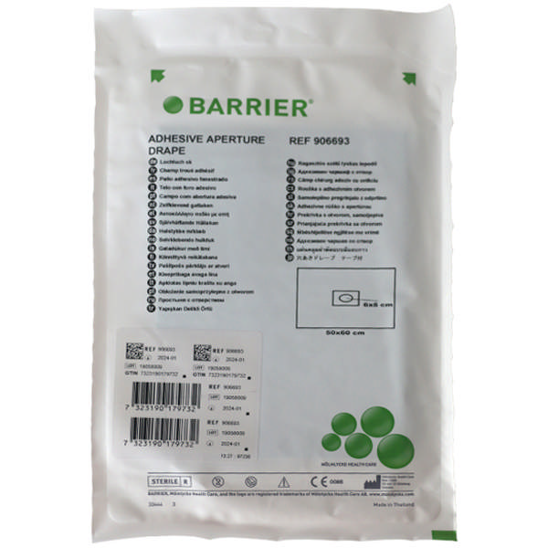 Barrier Hulstykke med klæb, 50x60 cm, 1 stk