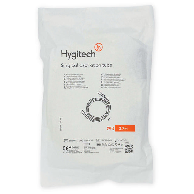 Hygitech kirurgiske sugeslanger, 10 stk.