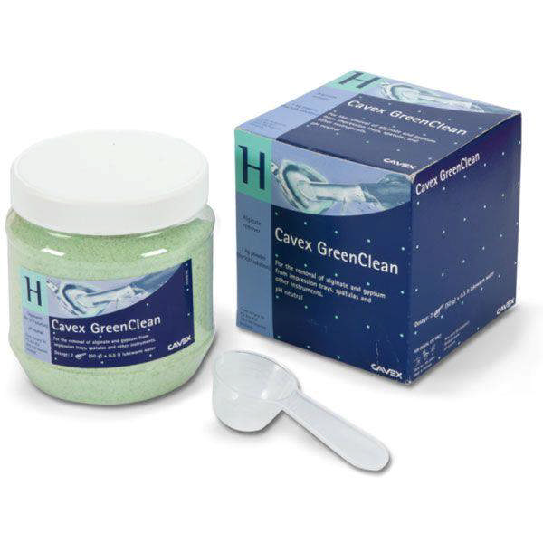 GreenClean, gips og alginatfjerner pulver, 1 kg