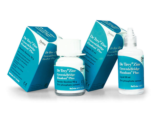 DeTrey Zink-Fosfat Cement, 39 ml væske,