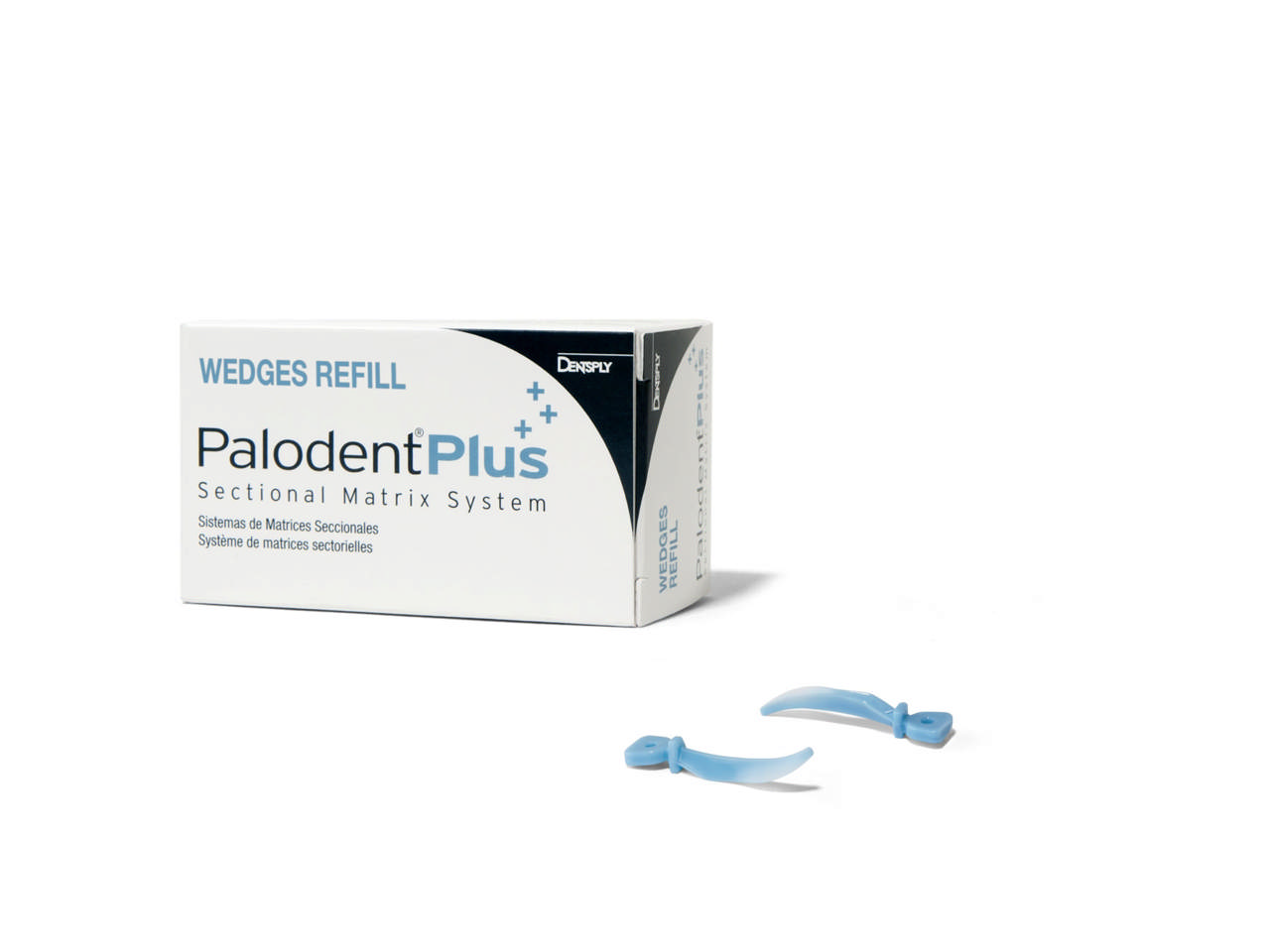 Palodent V3, kiler medium, lyseblå, 100 stk.