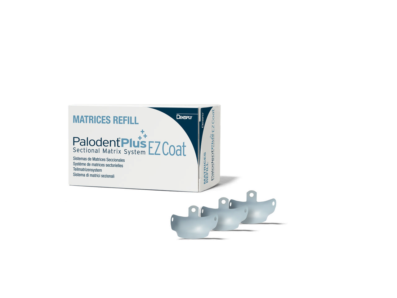 Palodent V3 EZ Coat matricer 6,5 mm, lyseblå m.bue