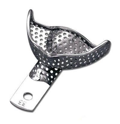 Zenith aftryksske, frontske - overkæbe, perforeret