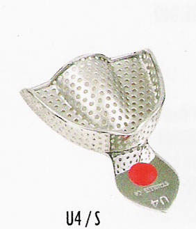 Aftryksske Perf Overkæbe-S med retentionskant,