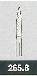 Two Striper diamant FG 265.8MF1, ISO 248/011, 5 st