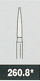 Two Striper diamant 260.8 VF , ISO 249/011, 5 stk.