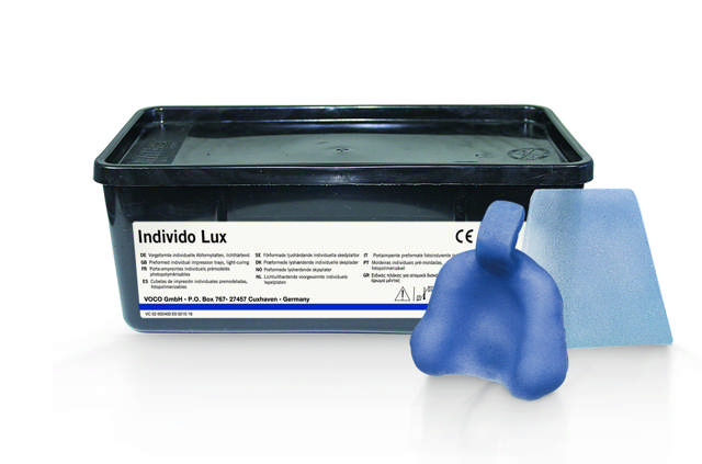 Voco Individo Lux, til individuelle aftryksskeer OK, blå, 50 stk.