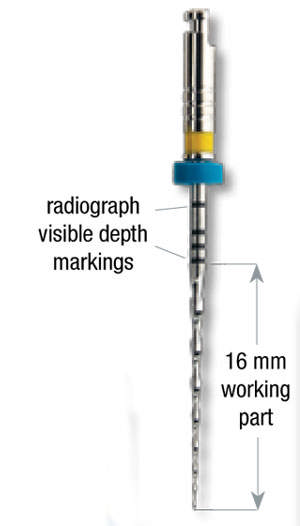 VDW Mtwo Niti-file, 25 mm, str. 30, 6 stk.