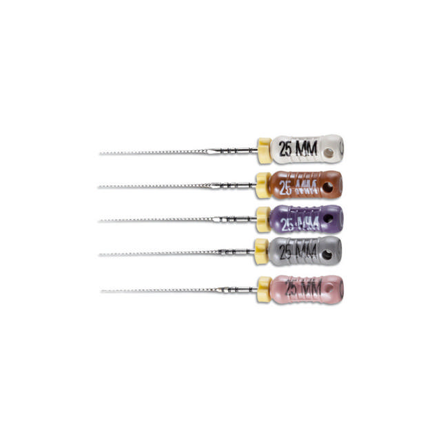 VDW C-Pilot file sterile 25 mm str. 12,5 rød, 6 stk.