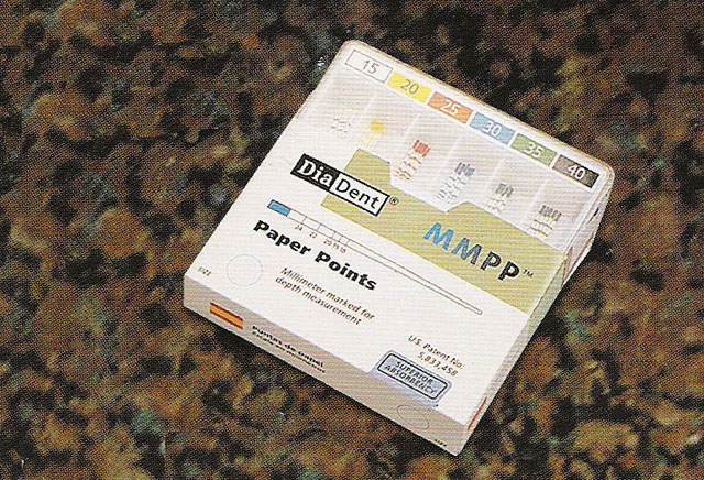 Diadent Paperpoints MMPP farvekodet, str.35 grøn