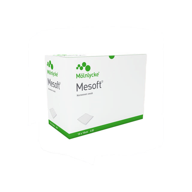 Mesoft afspritningsstykke, 10 x 10 cm, 6000 stk.