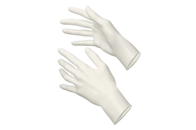 Akzenta TopTouch Plus, nitril handske hvid, Small 100stk