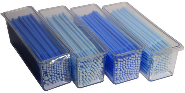 Conzept mikroapplikatorer regular, blå, 4x100 stk.