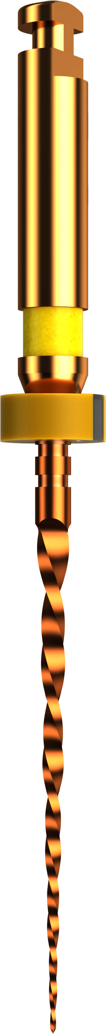 Conzept W+ Gold file, small (gul), 25 mm