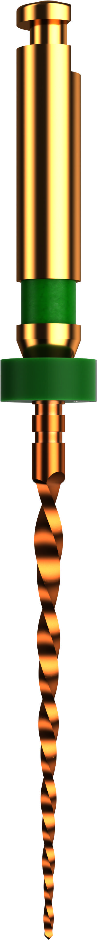 Conzept W+ Gold file, medium (grøn), 25 mm