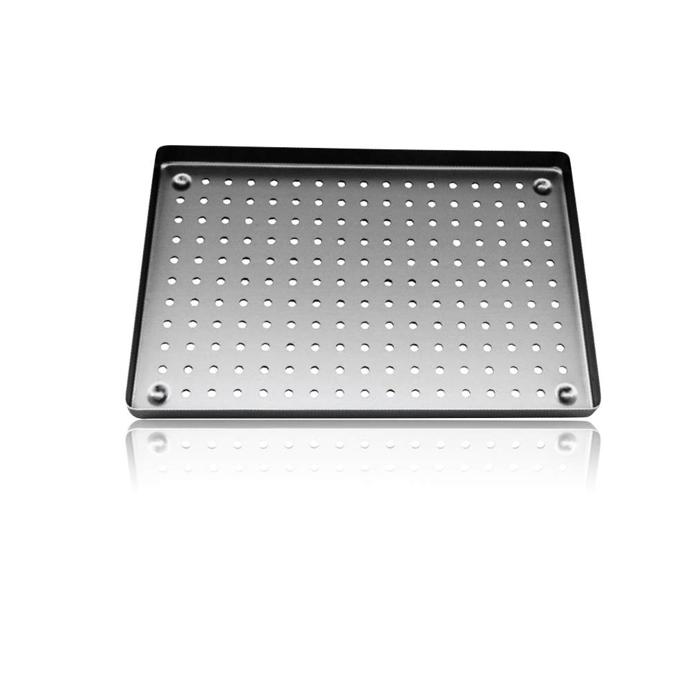 Nichrominox Kassette bund alu. perforeret, standard 28x18 cm, 