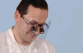 Vista-Tec, Visir til lupbrillebærere, 5 L-visir.