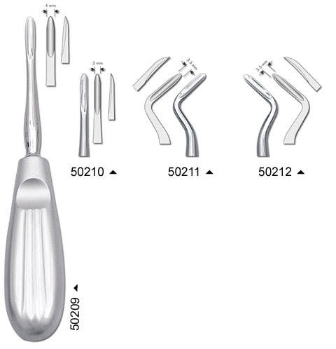 Elevator, Hylin, kontrabøjet, venstre side, 1 stk.